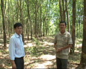 Gương nông dân Đoàn Tấn Đạo sản xuất giỏi và tích cực tham gia hoạt động xã hội ở xã Đắk Nhau.