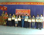 LĐLD huyện Bù Đăng tổng kết hoạt động năm 2013.
