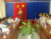 Ủy ban nhân dân huyện Bù Đăng họp xét đề tài khoa học năm 2013.