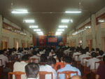 Huyện Bù Đăng triển khai Hiến pháp nước Cộng hoà xã hội chủ nghĩa Việt Nam và các văn bản của cấp trên cho cán bộ, đảng viên, công chức, viên chức khối cơ quan.