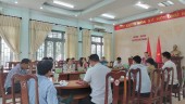 Phó chủ tịch Điểu Hà Hồng Lý chủ trì thông qua kết quả Giám sát việc thực hiện Nghị quyết HĐND huyện và 6 xã trên địa bàn huyện 6 tháng đầu năm 2023.