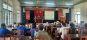 Hội nghị truyền thông và trợ giúp pháp lý cho cán bộ, nhân dân tại xã Phước Sơn
