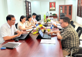 Hiệp hội du lịch tỉnh Bình Phước khảo sát và làm việc với BQL khu bảo tồn văn hóa dân tộc S’tiêng sóc Bom Bo.