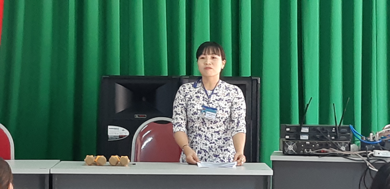 Cô Trần Thị Lệ - Gương sáng trong sự nghiệp trồng người.