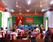Hội nghị giao ban Bí thư chi bộ cụm 4 năm 2011 tại UBND TT Đức Phong.