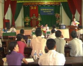 Hội đồng nhân dân xã Thọ Sơn tổ chức kỳ họp thứ II.