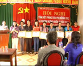Hội liên hiệp phụ nữ huyện Bù Đăng tổng kết hoạt động năm 2012, bàn phương hướng nhiệm vụ năm 2013.