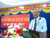 Bù Đăng tổ chức kỳ họp điện tử tại kỳ họp giữa năm 2013.