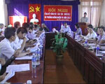 Hội nghị giao ban công tác dân vận quý I/2014.