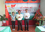 Lễ ra mắt thành lập chi bộ Trung tâm Văn hóa – Thể thao huyện Bù Đăng.