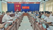 Đoàn kiểm tra về tình hình thực hiện công tác phổ biến, giáo dục pháp luật (PBGDPL) tỉnh Bình Phước kiểm tra tại Bù Đăng.