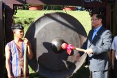 Phó chủ tịch Quốc hội và lãnh đạo tỉnh Bình Phước huyện Bù Đăng tham dự chương trình “Tết Nhân ái” Quý Mão 2023 tại Khu bảo tồn văn hóa dân tộc S’tiêng sóc Bom Bo.