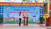 Đ/c Thị Diệu Hiền – PCT.UBND huyện phát động lễ khai mạc hè