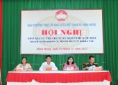Bù Đăng: Tổ Đại biểu HĐND tỉnh, HĐND huyện tiếp xúc cử tri xã Minh Hưng
