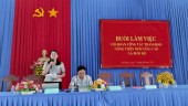 Đoàn công tác Ban điều phối Nông thôn mới tỉnh Bình Phước kiểm tra kết quả thực hiện xây dựng Nông thôn mới, Nông thôn mới nâng cao tại 2 xã Bom Bo và ĐăkNhau huyện Bù Đăng.