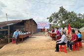 Bù Đăng: Binh đoàn 16 trao kinh phí hỗ trợ khởi công xây nhà Đại đoàn kết cho hộ nghèo xã Đường 10