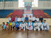 Bù Đăng: Khai giảng lớp võ thuật Karate hè 2024