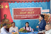 Bù Đăng: Lãnh đạo huyện thăm chúc mừng Phòng VH&TT nhân Ngày báo chí cách mạng Việt Nam 21 -6