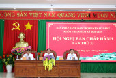 Huyện uỷ Bù Đăng: Hội nghị Ban chấp hành Lần thứ 33