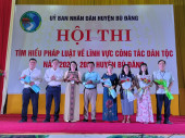 Bù Đăng: Tổ chức Thành công Hội thi tìm hiểu pháp luật về lĩnh vực công tác dân tộc năm 2024 -2025.