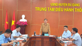 PCT.UBND huyện Trần Văn Phương làm việc với nhà tư vấn xây dựng đường Cao tốc Gia Nghĩa – Chơn Thành