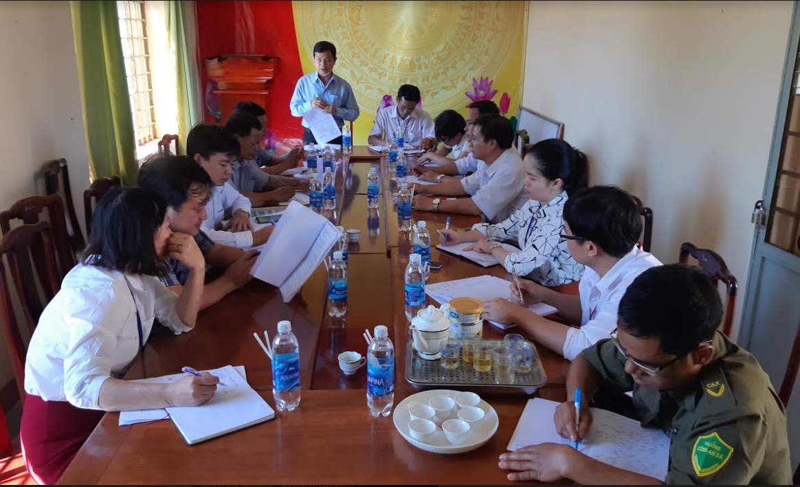 Bù Đăng: Ban Pháp chế HĐND huyện tái giám sát kết luận giám sát tại xã Bình Minh, Bom Bo.
