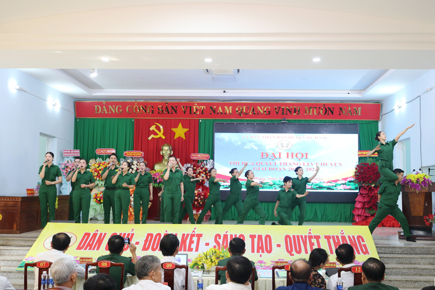 UBND huyện Bù Đăng long trọng tổ chức Đại hội thi đua Quyết thắng lực lượng vũ trang (LLVT) Giai đoạn 2019 – 2024